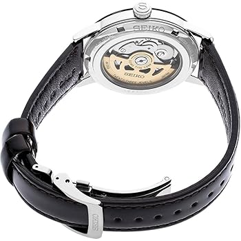 赤いベゼルのSEIKOプレサージュsrph93j1自動巻き Amazon.co.jp: SEIKO SRPH93 自動巻き腕時計 メンズ